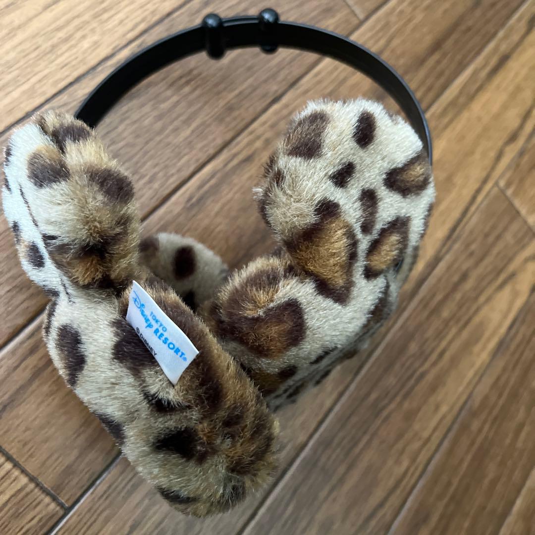 ディズニー 耳当て ヒョウ柄 イヤーマフ - メルカリ