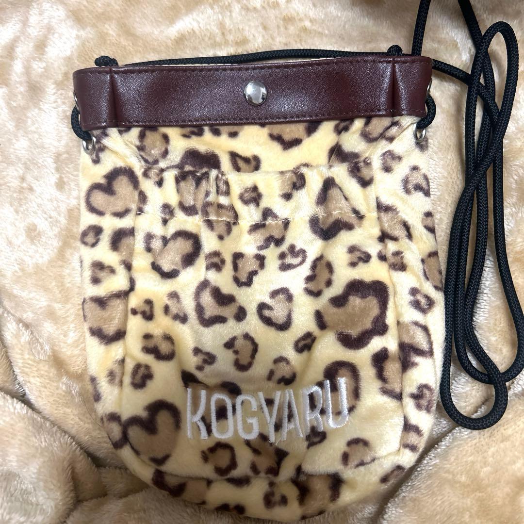 KOGYARU しまむら コラボ レオパード ヒョウ柄ショルダーポーチ - メルカリ