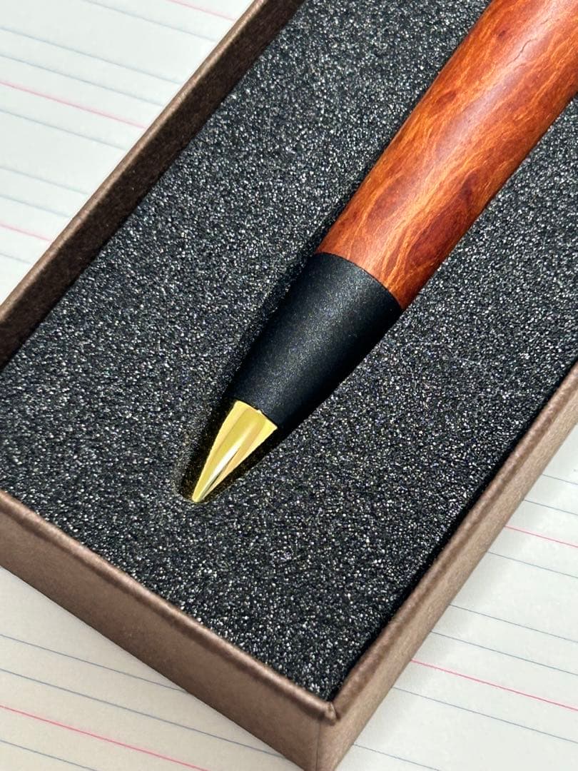 シーオーク シャーペン 0.5 真鍮 木製 ボナンペン