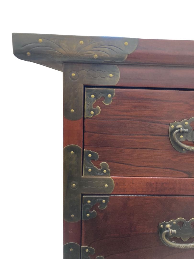 李朝デザイン家具 小引き出し アンティーク 5段チェスト