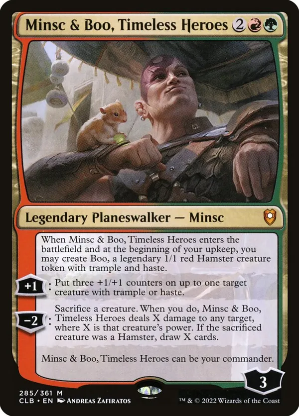 Minsc & Boo, Timeless Heroes • Commander Legends: Battle for