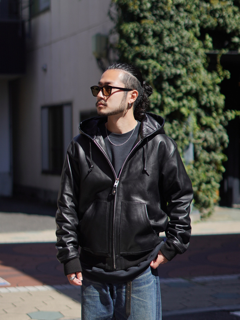 Schott(ショット)LEATHER FULL ZIP PARKA / スタッフブログ - ARKnets