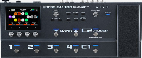 BOSS - GX-100 | Processador de Efeitos para Guitarra