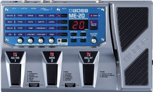 BOSS - ME-20 | Guitar Multiple Effects