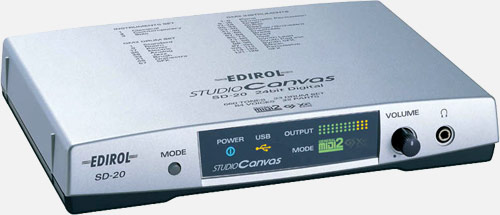 Roland - SD-20 | USB Bus-Powered MIDI Sound Module