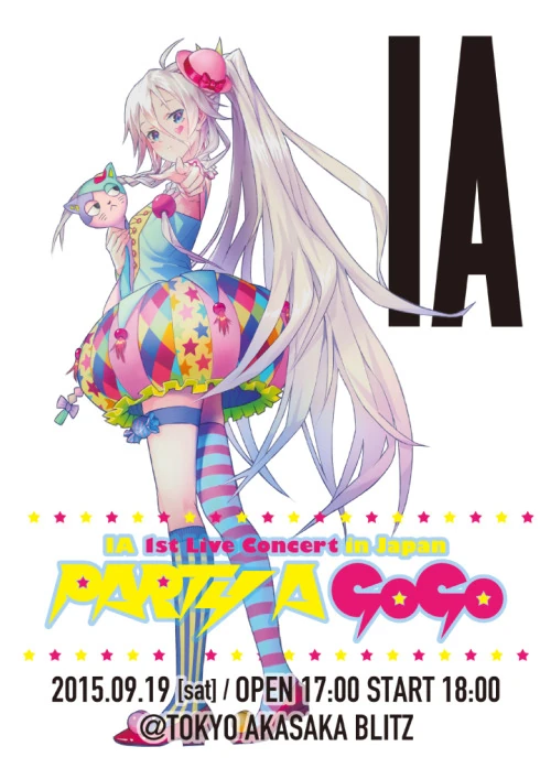 IA First Live Concert in JAPAN -PARTY A GO-GO- | Vocaloid Wiki