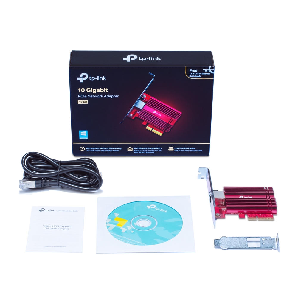 TX401 | 10 Gigabit PCI Express Network Adapter | TP-Link Singapore