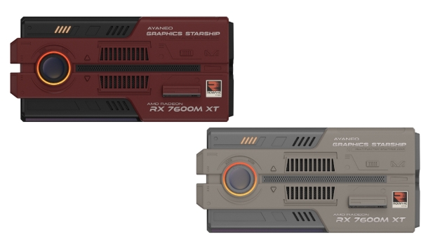 AYANEO's stylish AG01 Starship Graphics Dock with Radeon RX 7600M