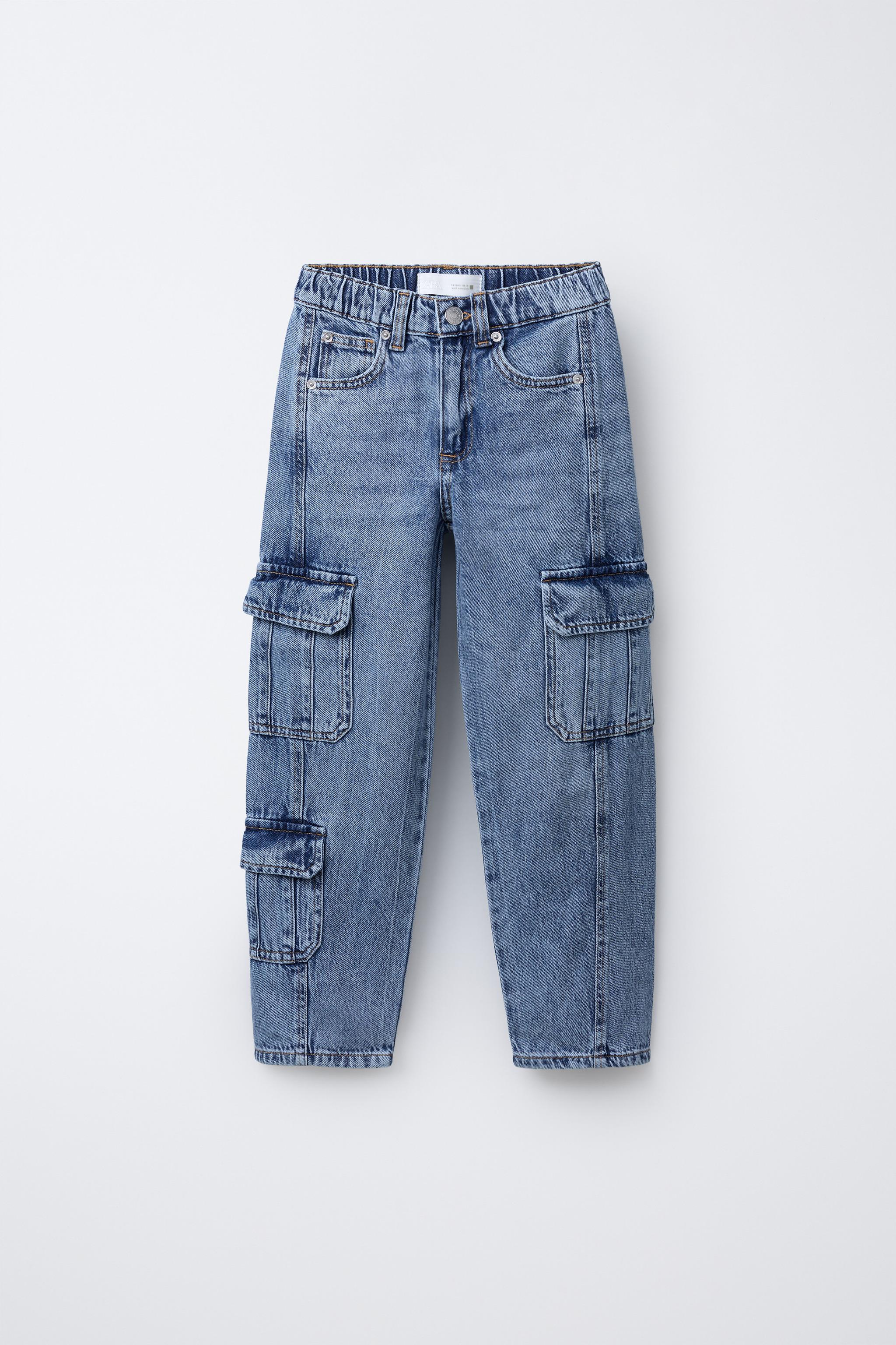 MULTI-CARGO JEANS - Blue | ZARA United States
