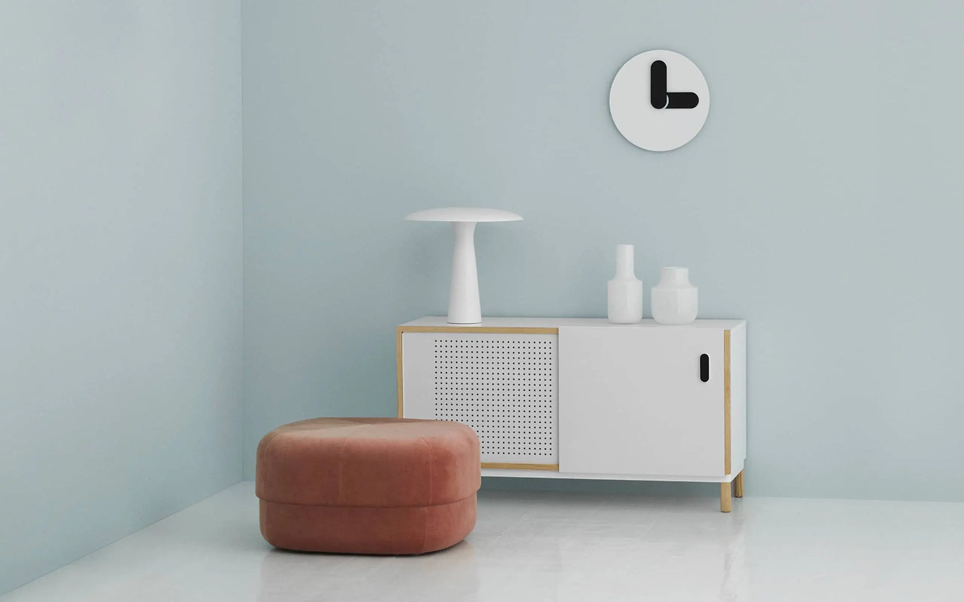 Normann Copenhagen Bold Wall Clock - Stacked Store