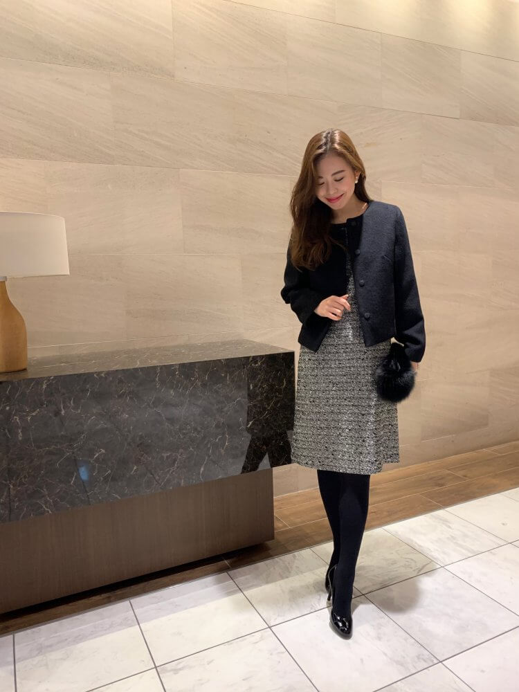 ときめくファンシーツイードで冬のお出掛けをアップデート！ | m-i-d