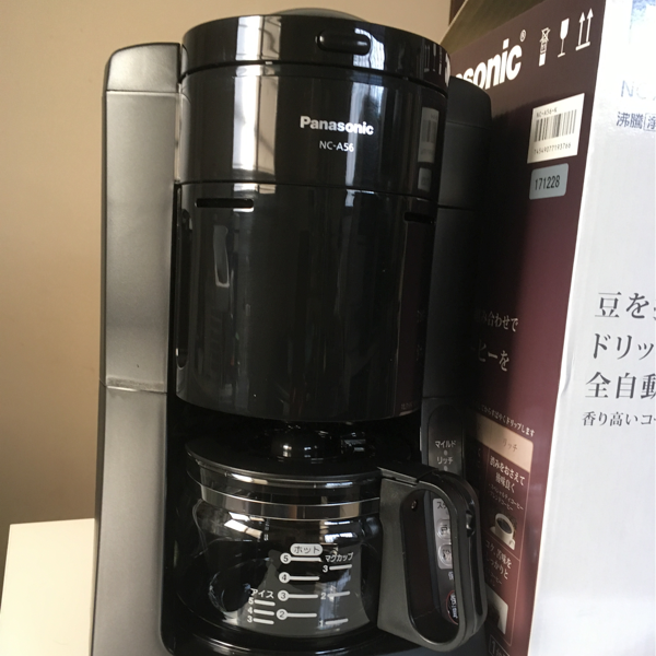 Panasonicの全自動コーヒーメーカー NC-A56 を買いました！ | えすたく