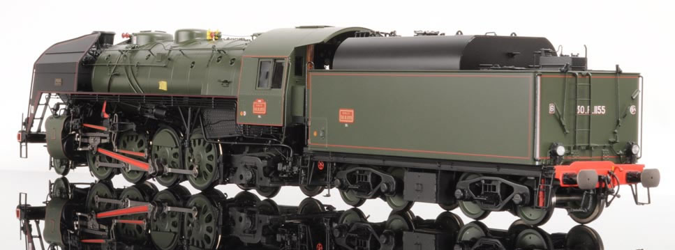 Lematec N-206-3 - French Steam Locomotive Class 141 R of the SNCF