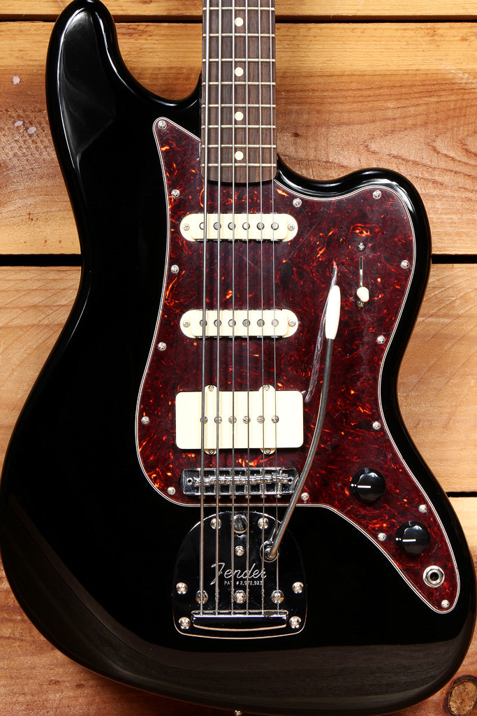 FENDER BASS VI Pawn Shop Black Mint! Electric Guitar + Bag