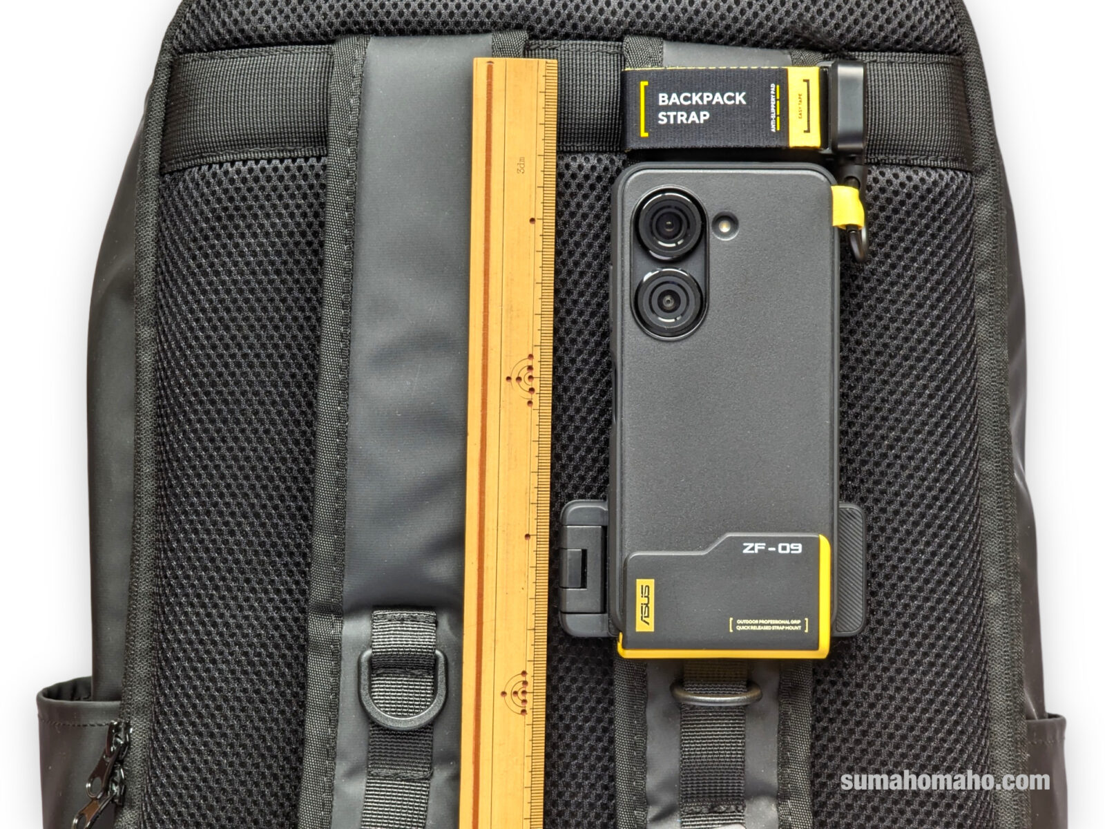 Zenfone 9 Smart Backpack Mount レビュー | ハイキングや山登りに最強