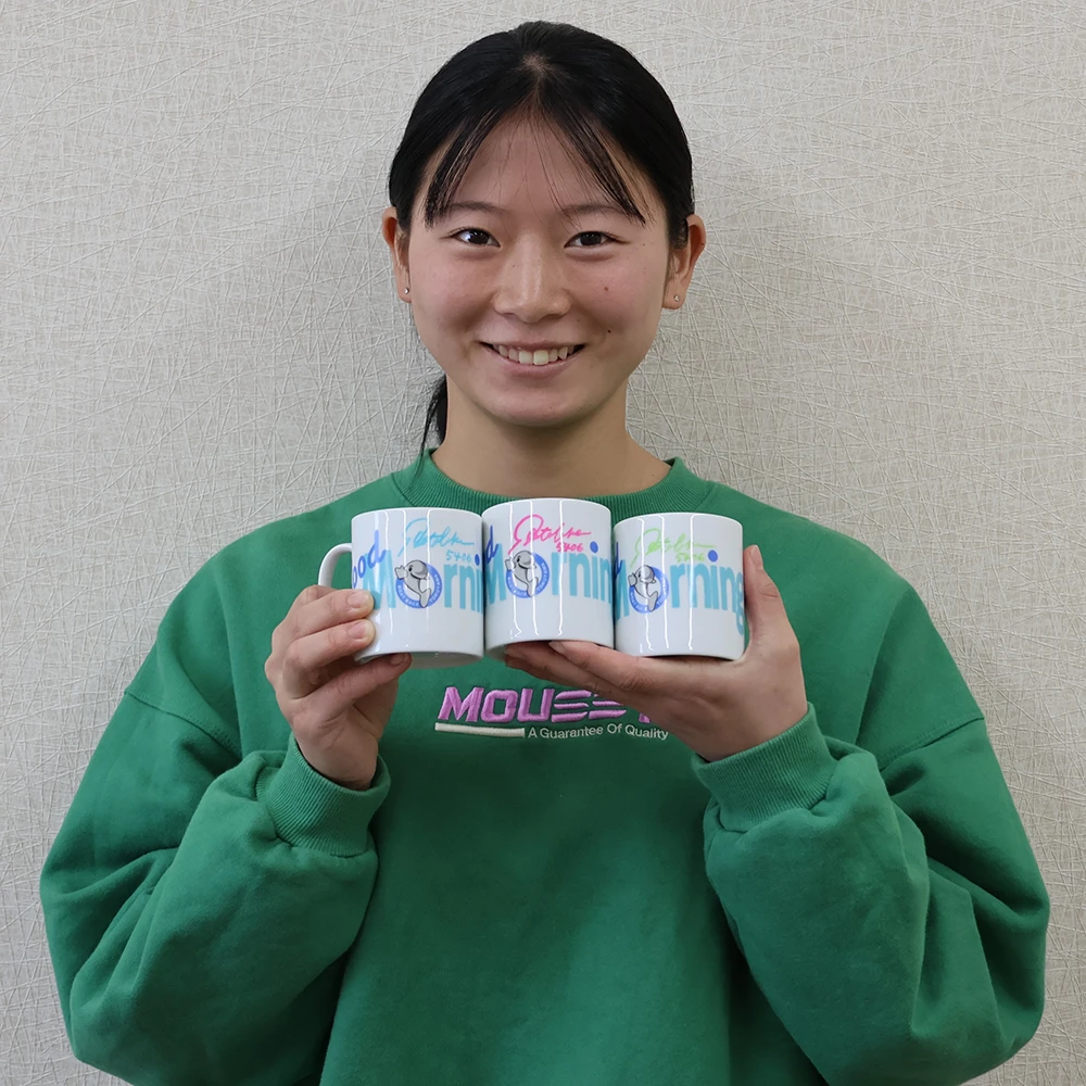 5198 奥村明日香 選手 サイン色紙＆サイン入りすなっちぬいぐるみ