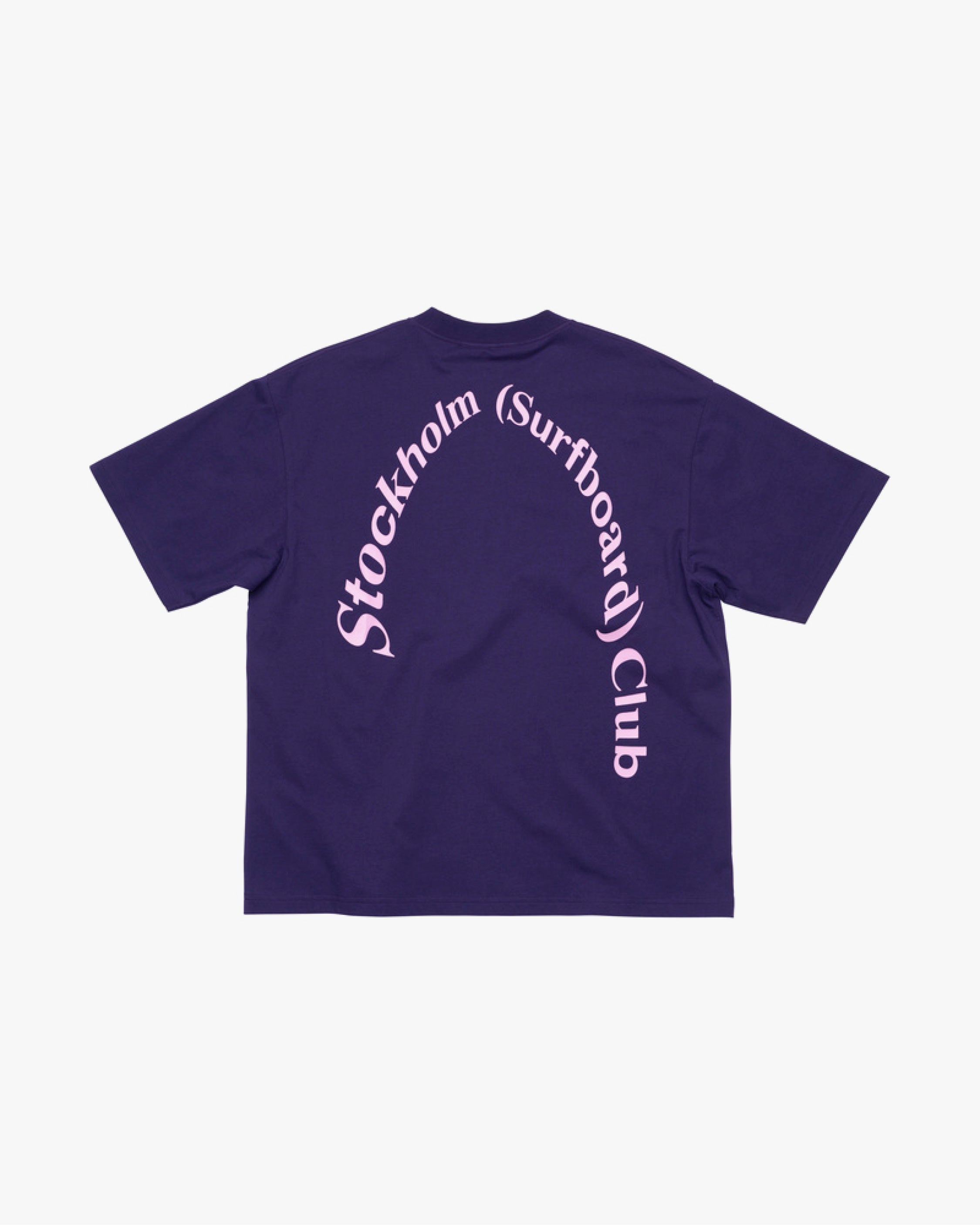 STOCKHOLM (SURFBOARD) CLUB - Regular Tee Purple – SUNBURN STORE
