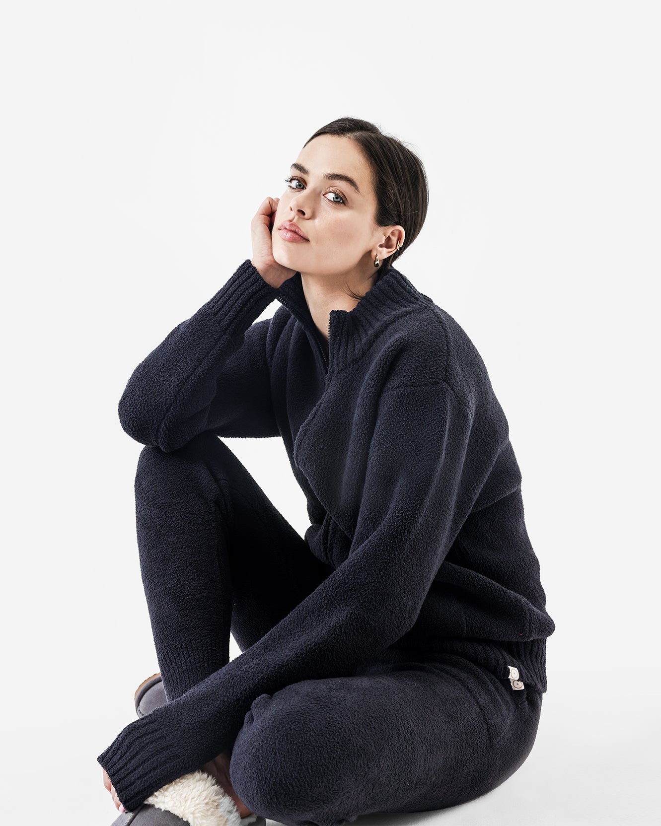 Snug Lite Mock Neck Zip-Up – Sunday Citizen