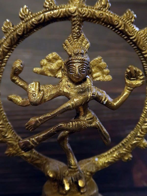 ナタラージャ像 金属製 彫刻 約23cm ナタラージャ像 金属製 彫刻 約