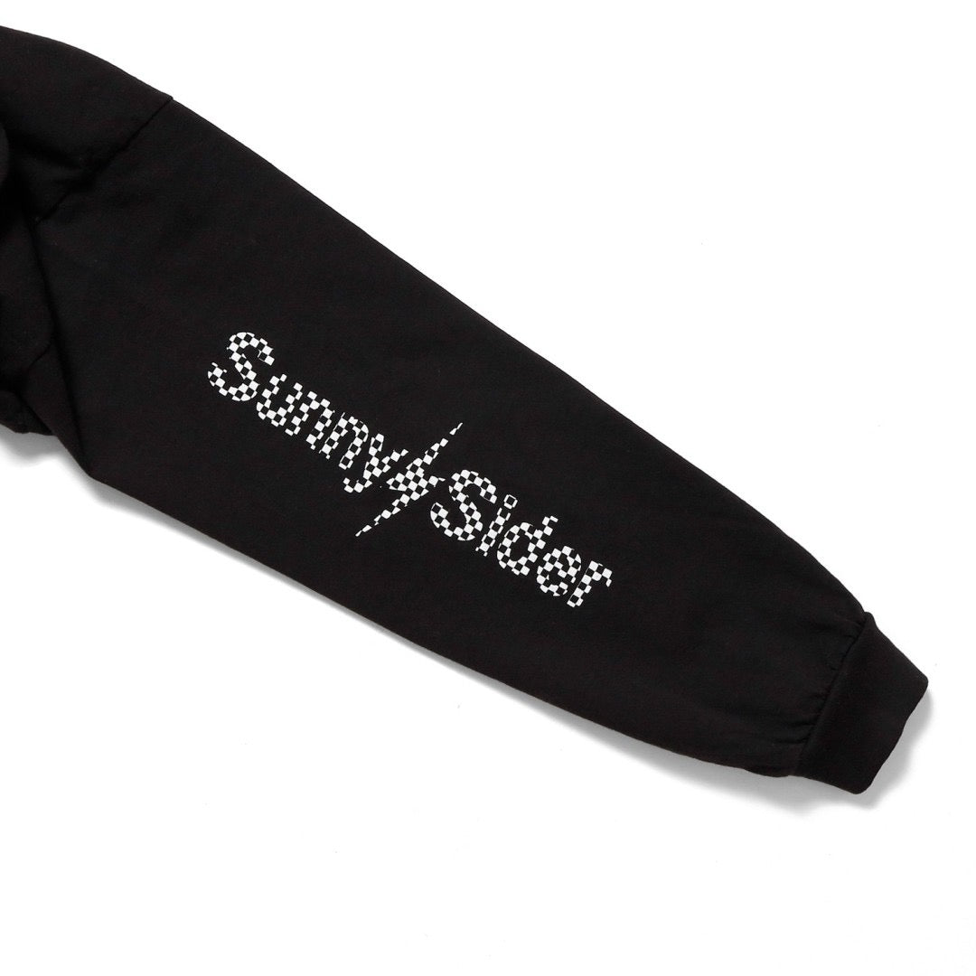 2025 AW / SunnyChecker LongsleeveTshirt Black – サニーシーサイダー
