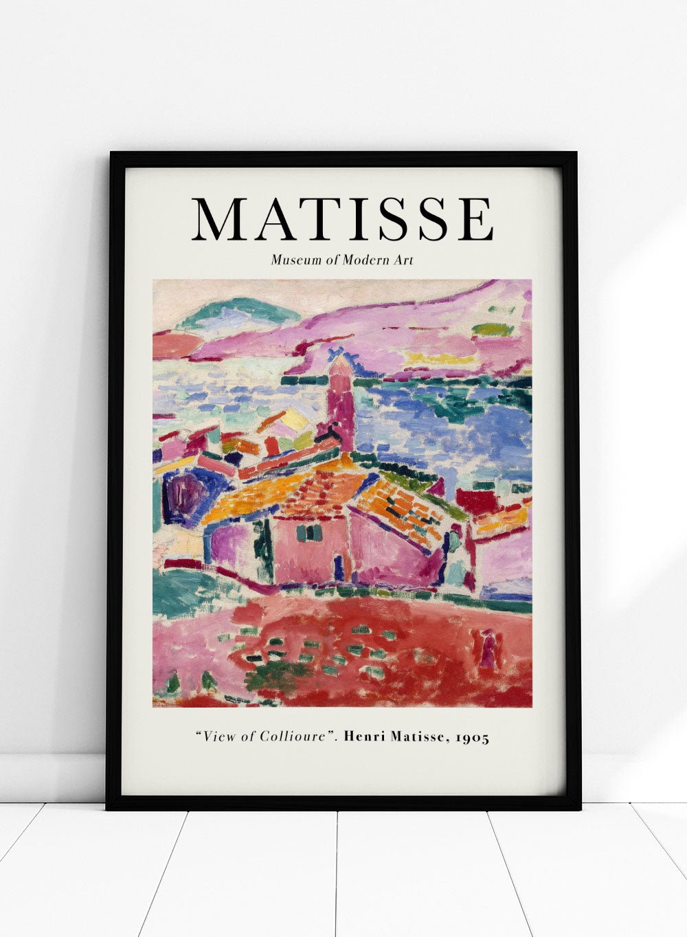 Henri Matisse View of Collioure 1905 Print | Vintage Exhibition