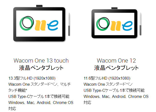 Wacom One 13 touch (DTH134) とは何ですか。 – Wacom