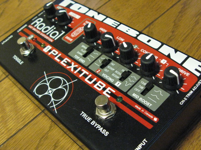 Radial TONEBONE Plexitube: 摺り脚